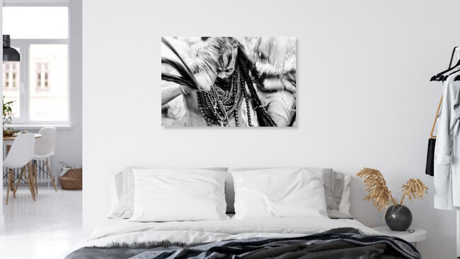 Ecstasy, Indien – Fotokunst von Jagdev Singh als Poster oder Acrylglasbild