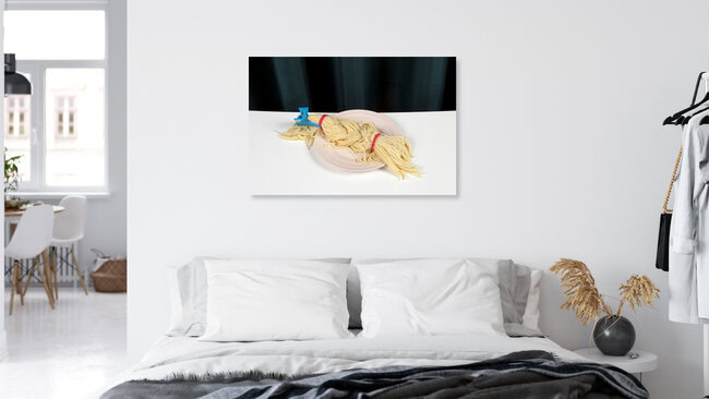 Blond Braid, Belgien – Fotokunst von Loulou von Glup als Poster oder Acrylglasbild