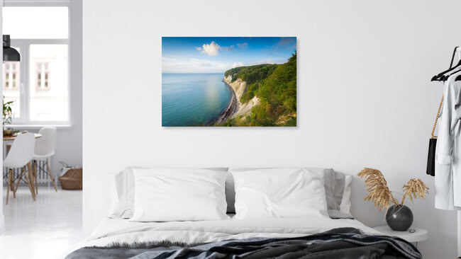 Kreideküste auf Insel Rügen, Deutschland – Fotokunst von Martin Wasilewski als Poster oder Acrylglasbild