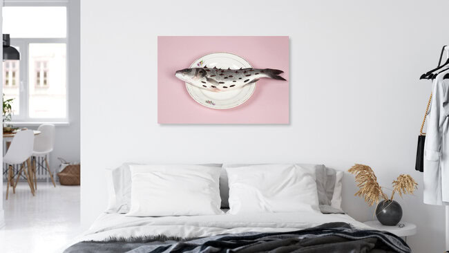 Fish & Thorns, Belgium – wall art by Loulou von Glup as Poster or Acrylic Glass Print
