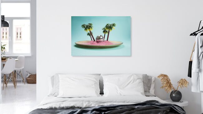 Tropical plate, Belgien – Fotokunst von Loulou von Glup als Poster oder Acrylglasbild