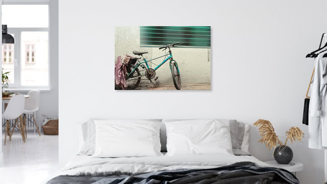 Abgestellt - Impression auf Ko Panyi, Thailand – Fotokunst von Karin Schiel als Poster oder Acrylglasbild