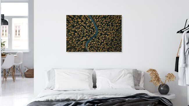 Curvy Road, Germany – wall art by Lina Jakobi as Poster or Acrylic Glass Print