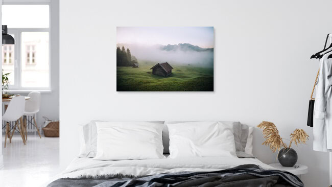 A morning in the alps, Germany – wall art by André Alexander as Poster or Acrylic Glass Print