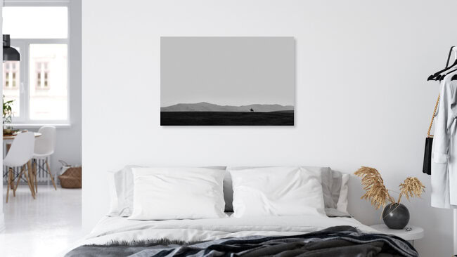 Solitude, Kirgistan – Fotokunst von Victoria Knobloch als Poster oder Acrylglasbild