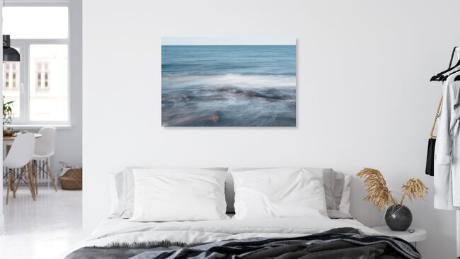 Ostsee abstrakt, Deutschland – Fotokunst von Nadja Jacke als Poster oder Acrylglasbild