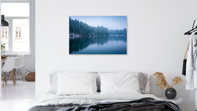 Lake in Winter, Germany – wall art by Martin Wasilewski as Poster or Acrylic Glass Print