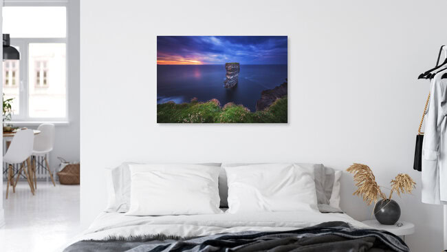 Downpatrick Head , Ireland – wall art by Jean Claude Castor as Poster or Acrylic Glass Print