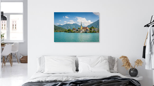 Sommer am Tegernsee, Deutschland – Fotokunst von Martin Wasilewski als Poster oder Acrylglasbild