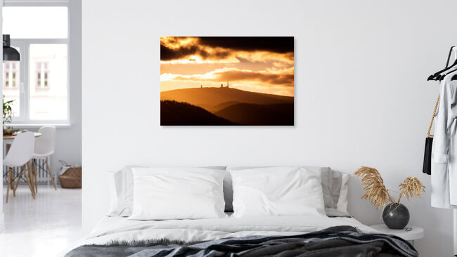 Brocken in the Light, Germany – wall art by Martin Wasilewski as Poster or Acrylic Glass Print