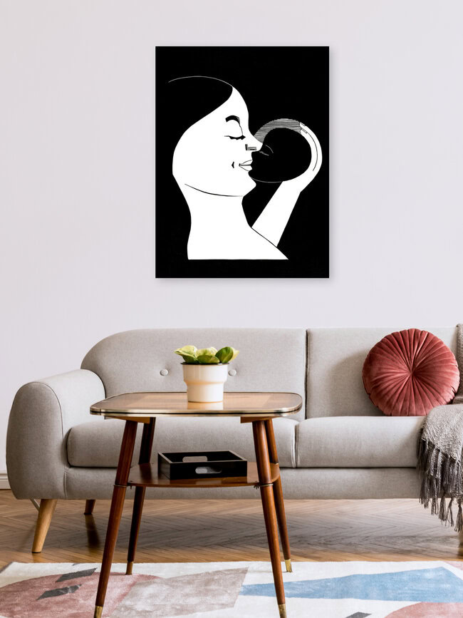 'Samuel Jessurun de Mesquita: Mother and child' – Wall Art by Art Classics as Poster or Acrylic Glass Print