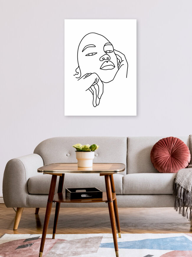 Wandbild 'Devil May Care' – Kunst von Uma Gokhale als Poster oder Acrylglasbild