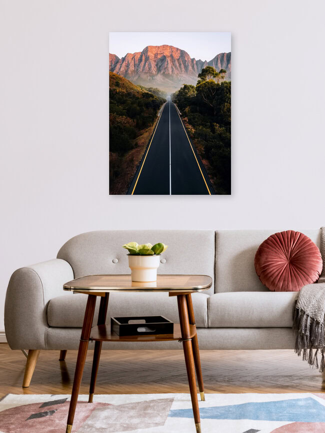Road to the mountains, South Africa – wall art by André Alexander as Poster or Acrylic Glass Print