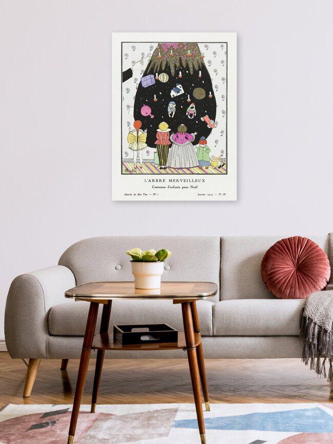 'Charles Martin: L'Arbre Merveilleux' – Wall Art by Vintage Collection as Poster or Acrylic Glass Print