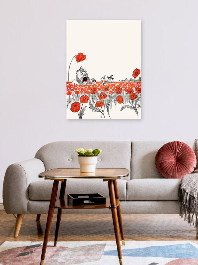 'William Wallace Denslow: The wonderful Wizard of Oz Pl 2 (1900)' – Wall Art by Vintage Collection as Poster or Acrylic Glass Print