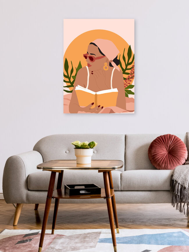 'Bohemian Summer' – Wall Art by Uma Gokhale as Poster or Acrylic Glass Print