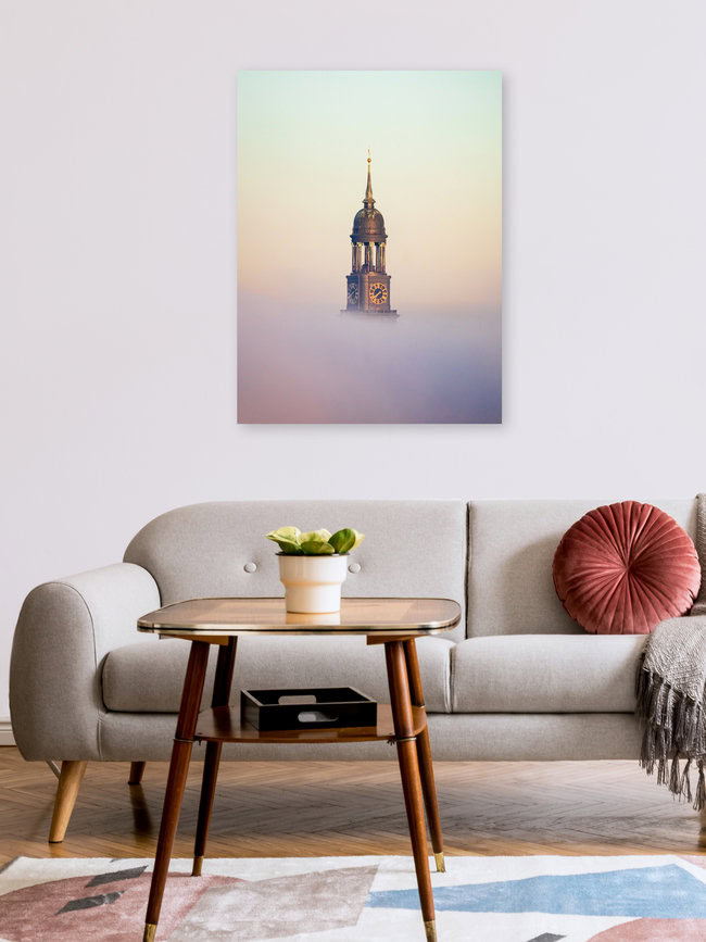 Michel Hamburg, Deutschland – Fotokunst von Nils Steiner als Poster oder Acrylglasbild