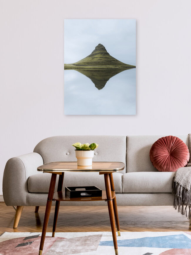 Kirkjufell, Island, Island – Fotokunst von Reiner Hofer als Poster oder Acrylglasbild