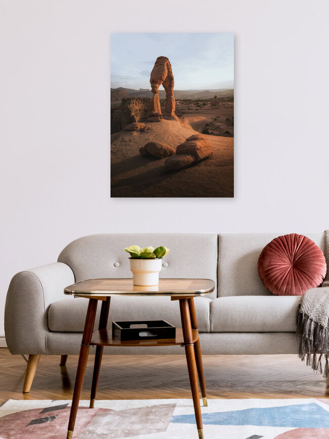 Delicate Arch, Utah, Vereinigte Staaten – Fotokunst von Reiner Hofer als Poster oder Acrylglasbild
