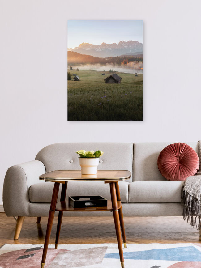 Geroldsee, Deutschland, Deutschland – Fotokunst von Reiner Hofer als Poster oder Acrylglasbild