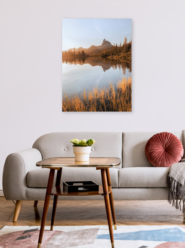 Lago Fedèra, Italien, Italien – Fotokunst von Reiner Hofer als Poster oder Acrylglasbild
