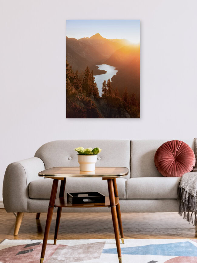 Plansee, Österreich, Österreich – Fotokunst von Reiner Hofer als Poster oder Acrylglasbild