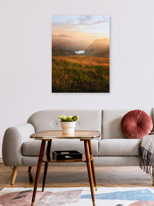 Seealpsee, Deutschland, Deutschland – Fotokunst von Reiner Hofer als Poster oder Acrylglasbild