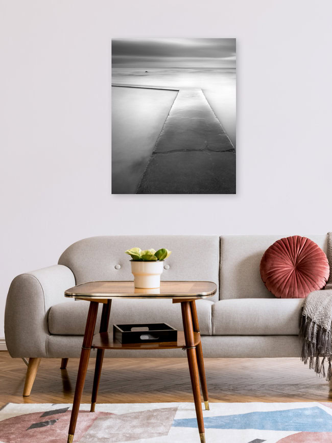 North Berwick Tidal Pool 3, Großbritannien – Fotokunst von Ronnie Baxter als Poster oder Acrylglasbild