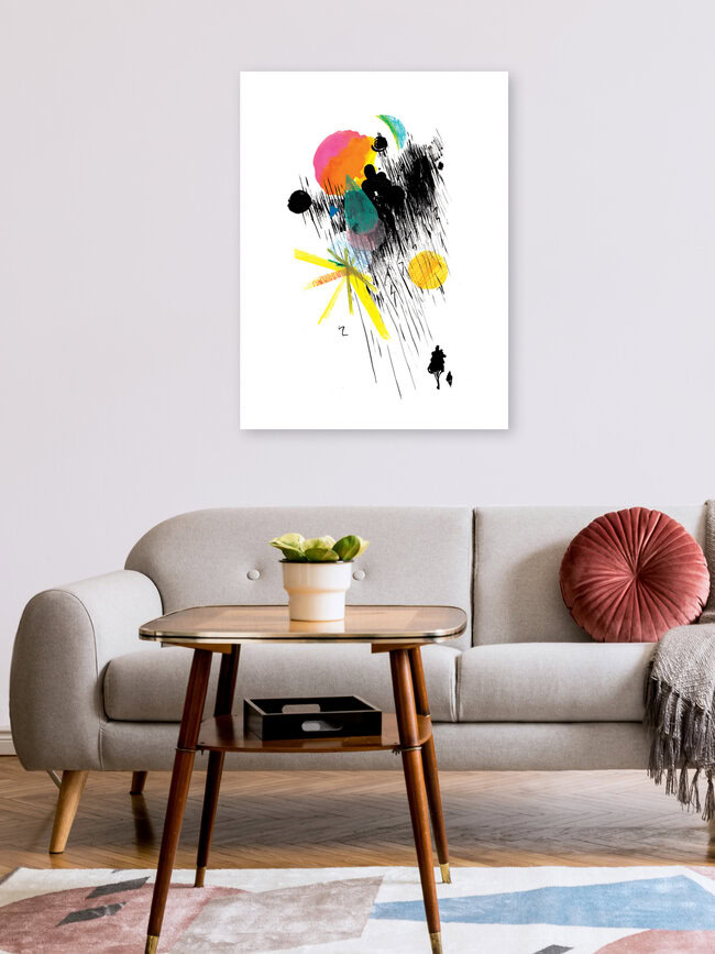 'The storm' – Wall Art by Alexandra Sternin as Poster or Acrylic Glass Print