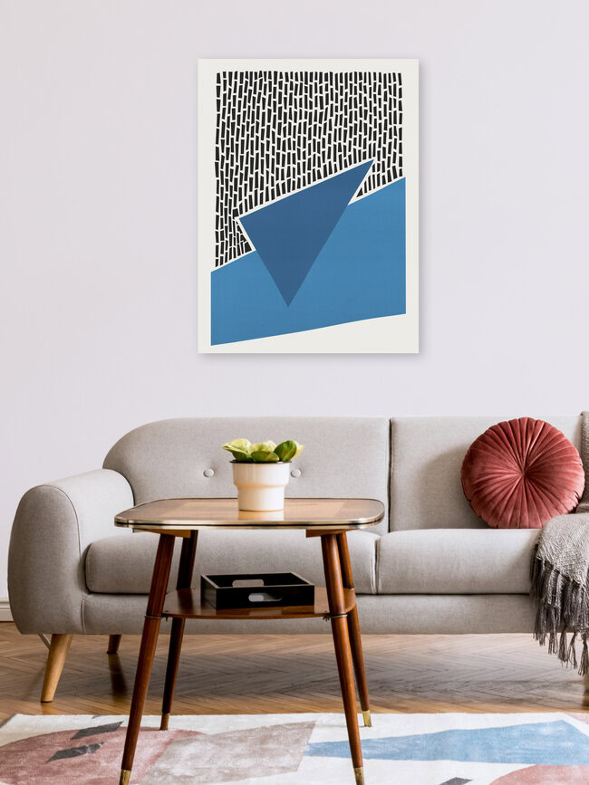 Wandbild 'Bird In The Water' – Kunst von Fox And Velvet als Poster oder Acrylglasbild