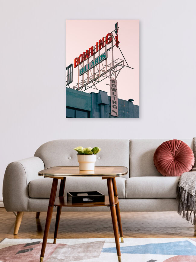 Bowling, Frankreich – Fotokunst von Stéphane Dupin als Poster oder Acrylglasbild