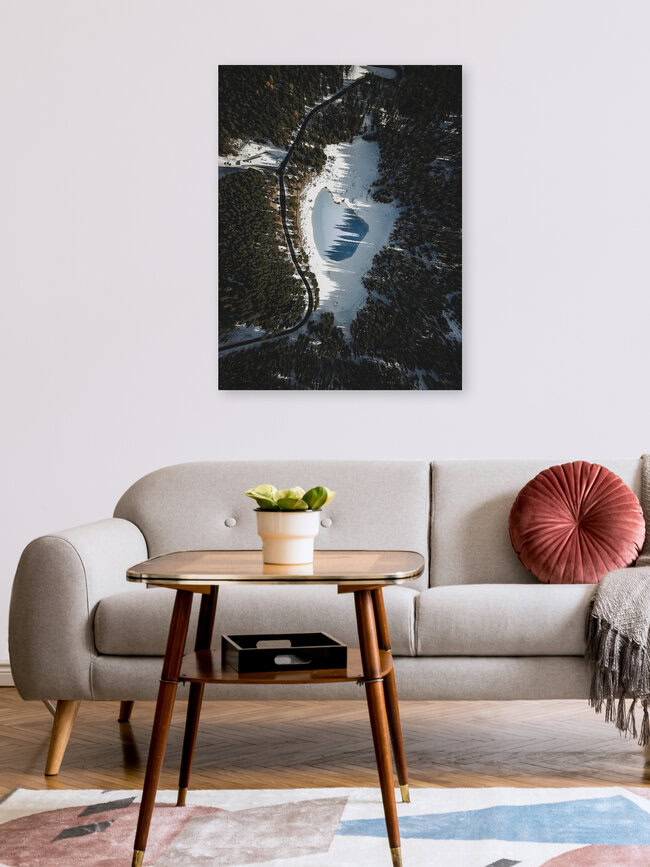 Karersee, Italien – Fotokunst von Silvio Bergamo als Poster oder Acrylglasbild