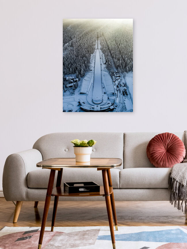 Ski Jumping Hill - Wielka Krokiew, Polen – Fotokunst von Konrad Paruch als Poster oder Acrylglasbild