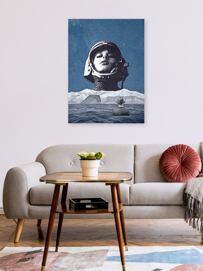 Weites Ufer, Russland – Fotokunst von Serg Nehaev als Poster oder Acrylglasbild