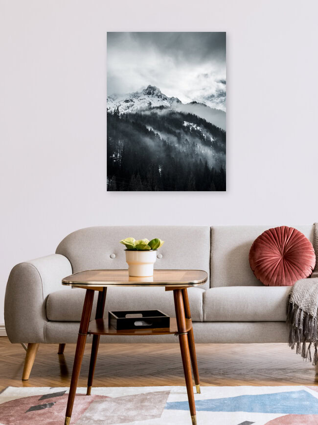 Dramatic Mountainview, Austria – wall art by Sascha Forkapic as Poster or Acrylic Glass Print