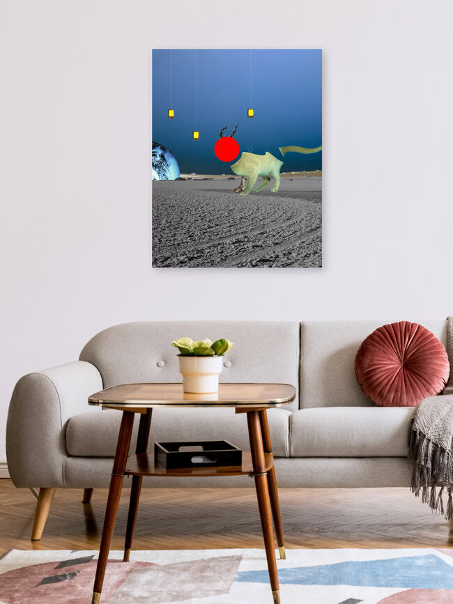 'Le cat?' – Wall Art by Marko Köppe as Poster or Acrylic Glass Print