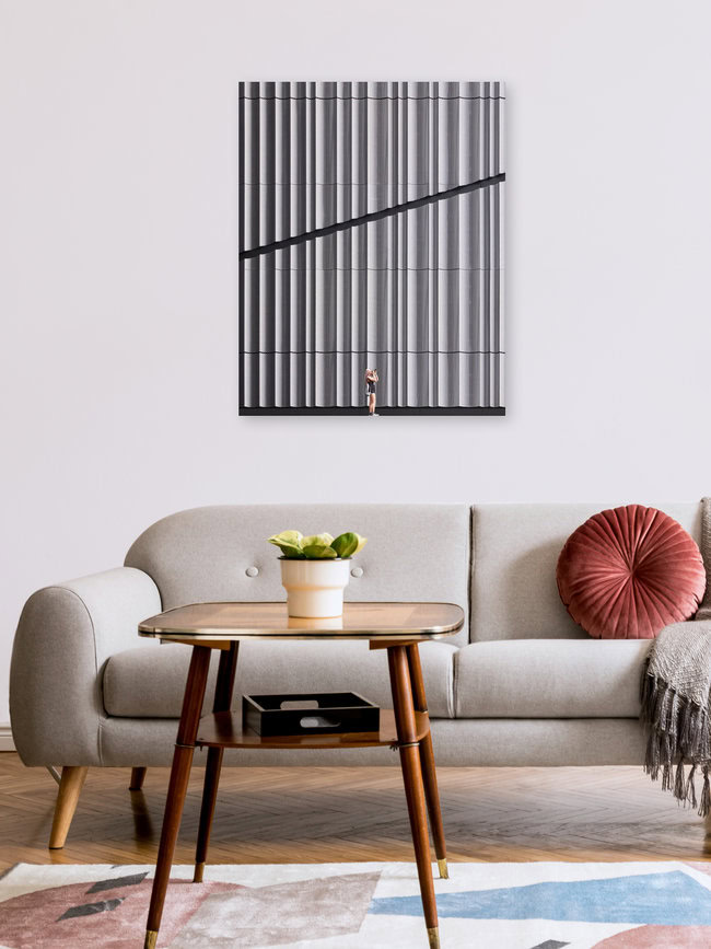 Shapes & textures, United States – wall art by Roc Isern as Poster or Acrylic Glass Print