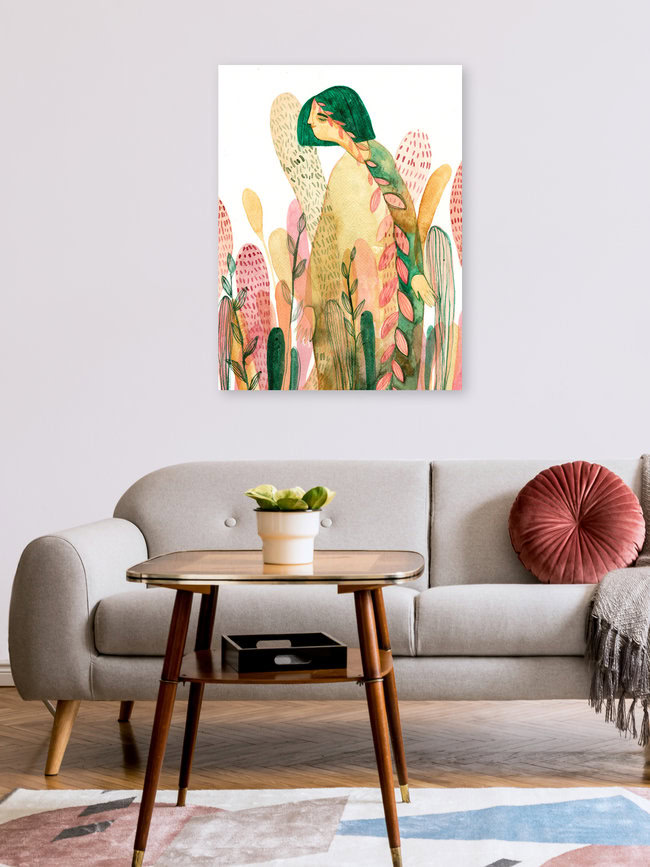 Wandbild 'Plants' – Kunst von Mirjam Siim als Poster oder Acrylglasbild