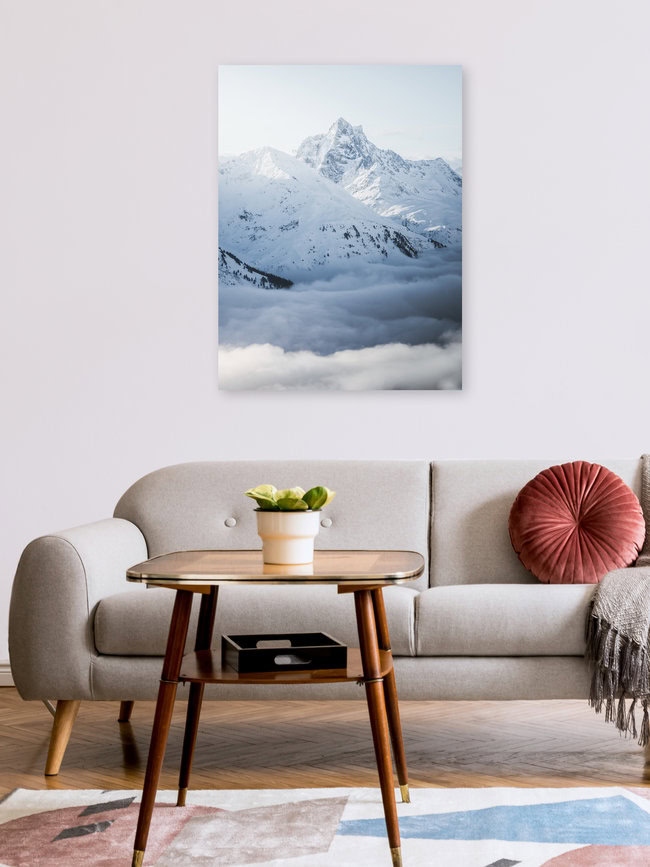 Patteriol at the Arlberg, Austria – wall art by Roman Huber as Poster or Acrylic Glass Print