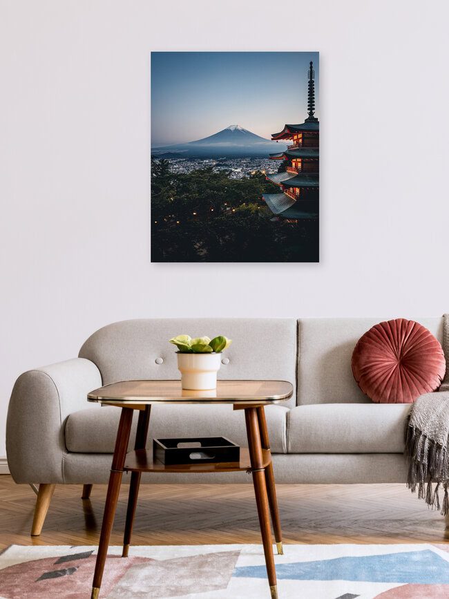 Fujiyama, Japan – Fotokunst von Dimitri Luft als Poster oder Acrylglasbild