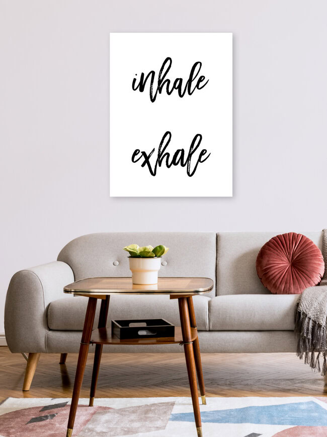 Wandbild 'Inhale Exhale No8' – Kunst von Vivid Atelier als Poster oder Acrylglasbild