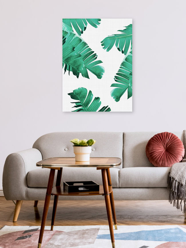 Wandbild 'Tropical Leaves' – Kunst von Vivid Atelier als Poster oder Acrylglasbild
