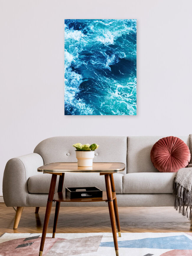 Ocean waves, United Kingdom – wall art by Vivid Atelier as Poster or Acrylic Glass Print