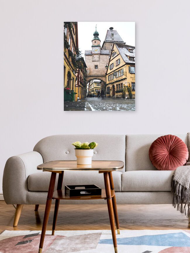 medieval Rothenburg, Germany – wall art by Thomas Müller as Poster or Acrylic Glass Print