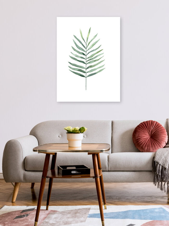 'Montika Botanical Fern' – Wall Art by Christina Wolff as Poster or Acrylic Glass Print