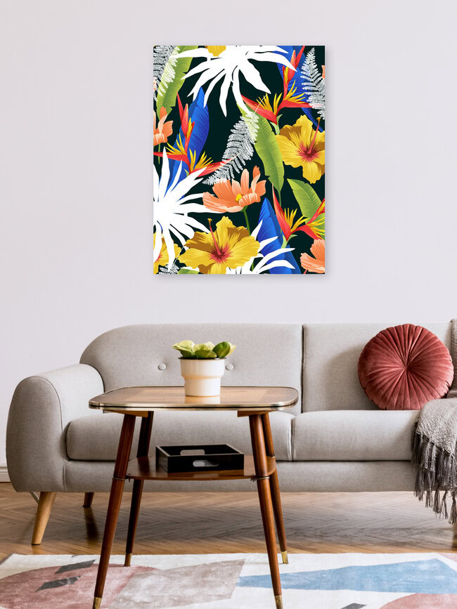 Wandbild 'The Dark Side' – Kunst von Uma Gokhale als Poster oder Acrylglasbild
