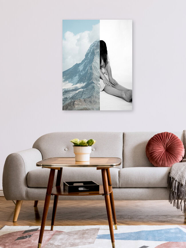 'Die halbe Frau' – Wall Art by Marko Köppe as Poster or Acrylic Glass Print