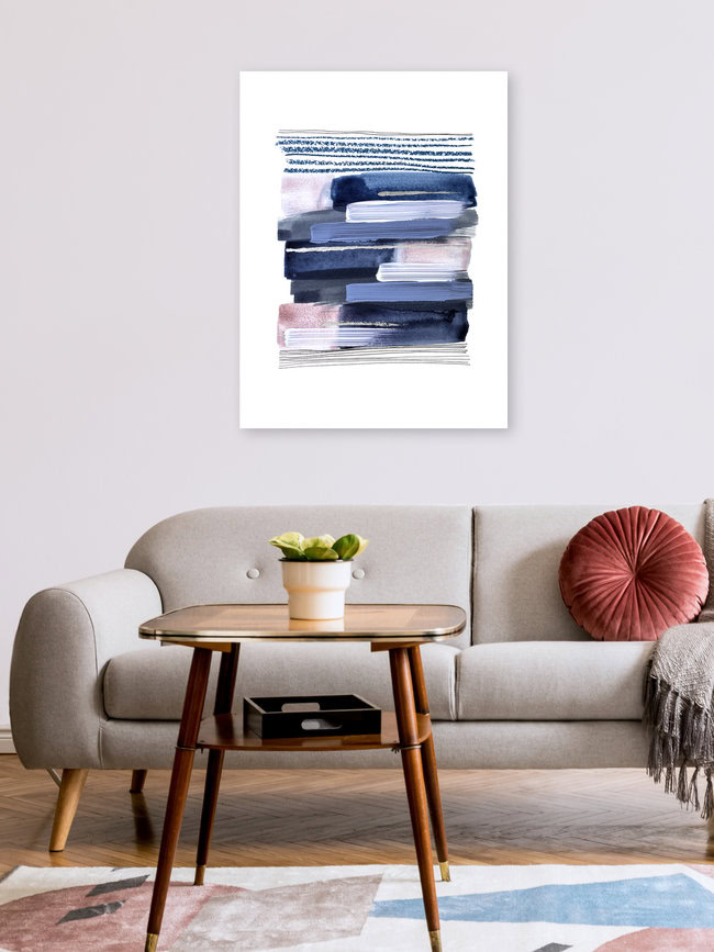 'Between the lines by Aline Buffiere' – Wall Art by The Artcircle as Poster or Acrylic Glass Print