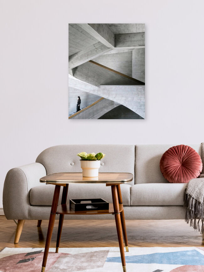 Surrounded by concrete, Switzerland – wall art by Roc Isern as Poster or Acrylic Glass Print