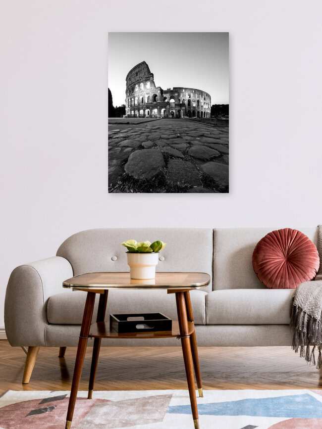Rom bei Nacht, Italien – Fotokunst von Christian Janik als Poster oder Acrylglasbild